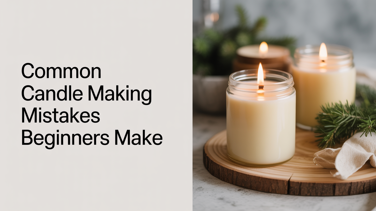 Common Candle Making Mistakes Beginners Make
