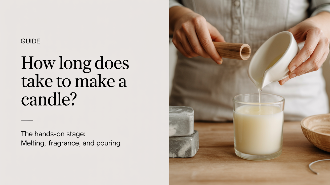 The Hands-On Stage: Melting, Fragrance, and Pouring
