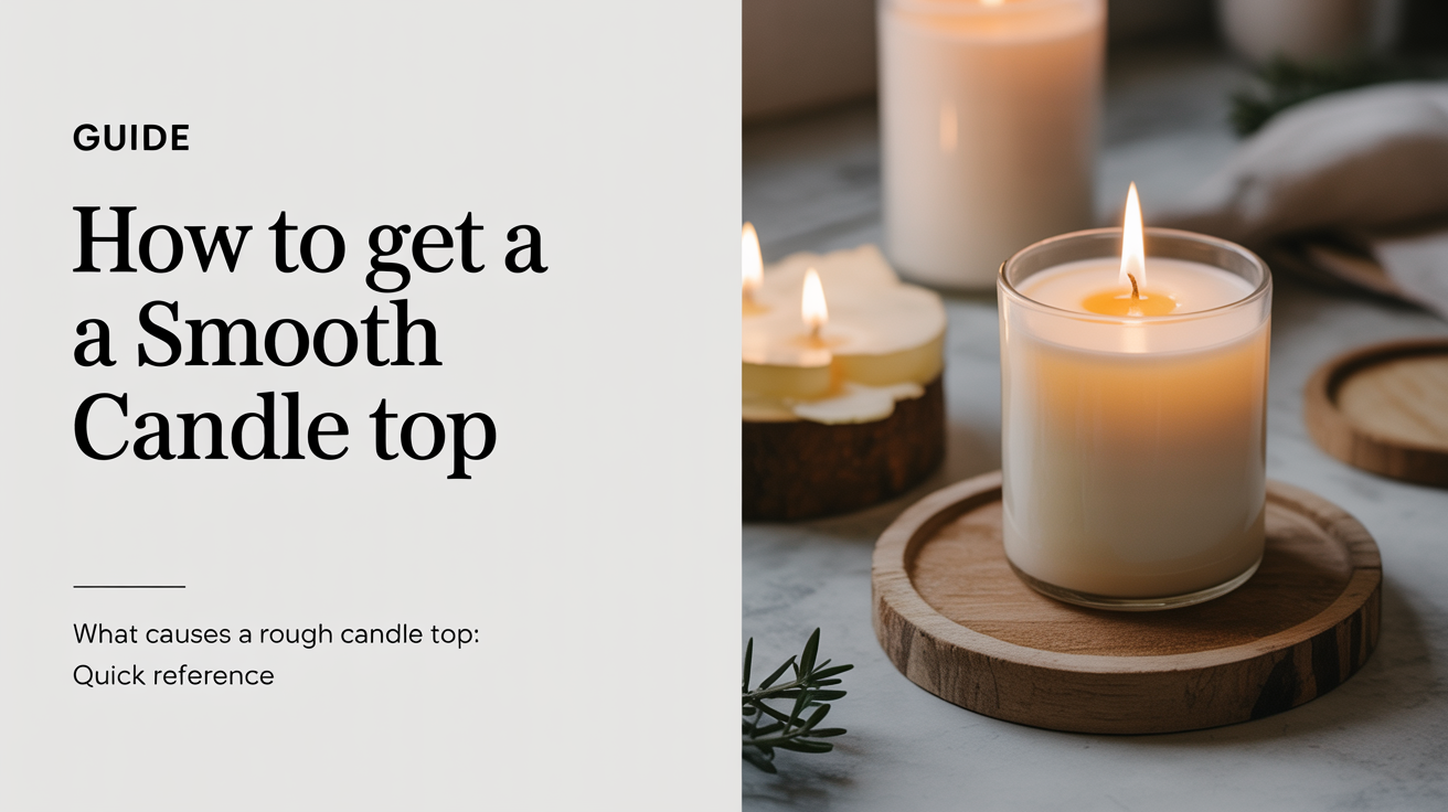 What Causes a Rough Candle Top: Quick Reference