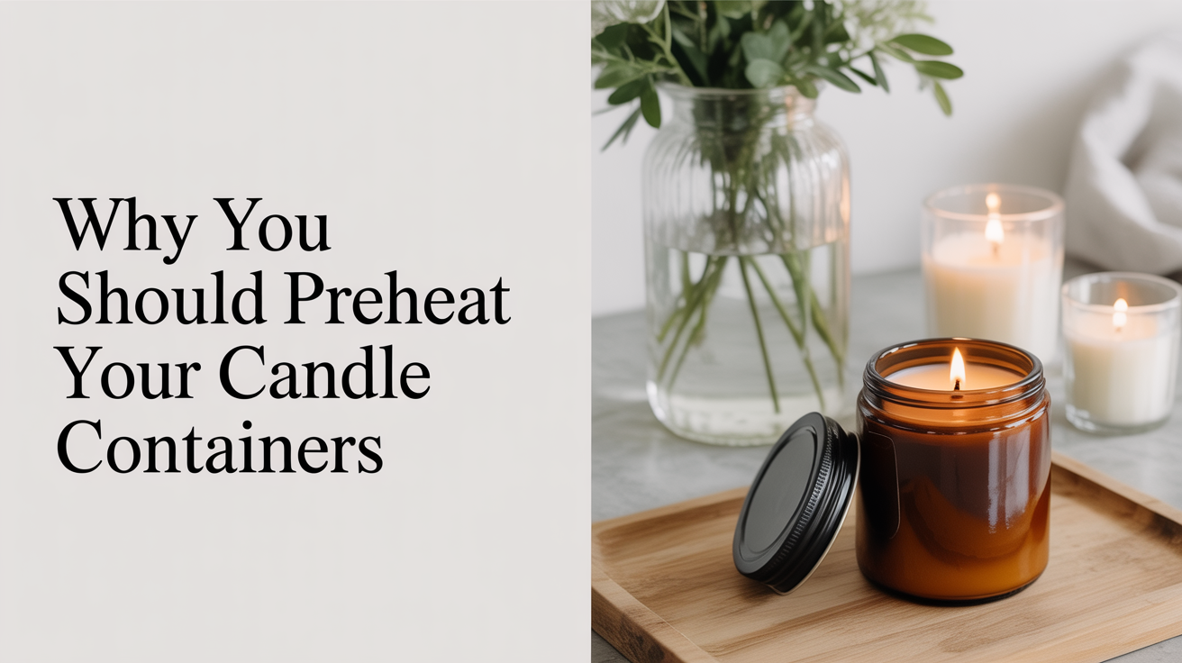 Why You Should Preheat Your Candle Containers